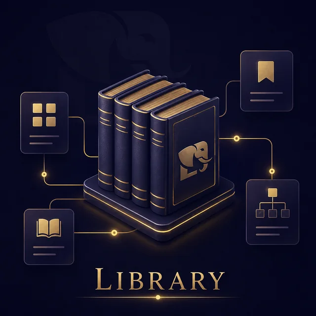 The Library — Notes in reading order